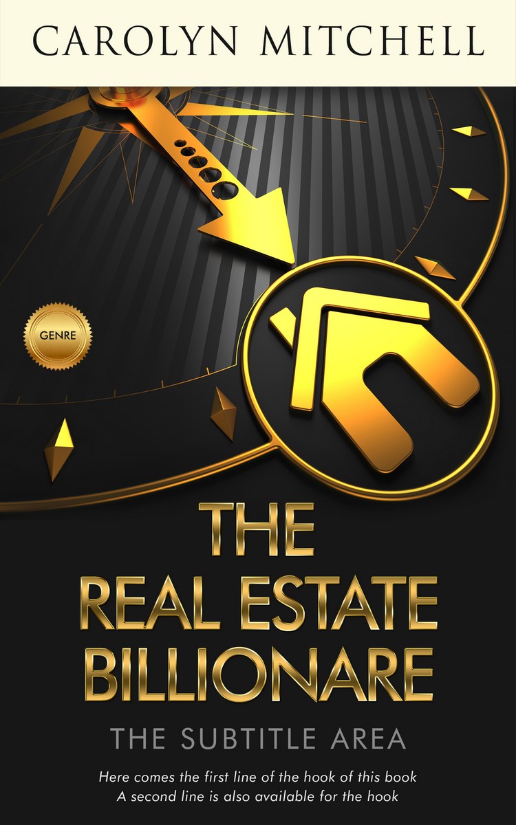 2D view of Premade Business Book Cover - Chalky