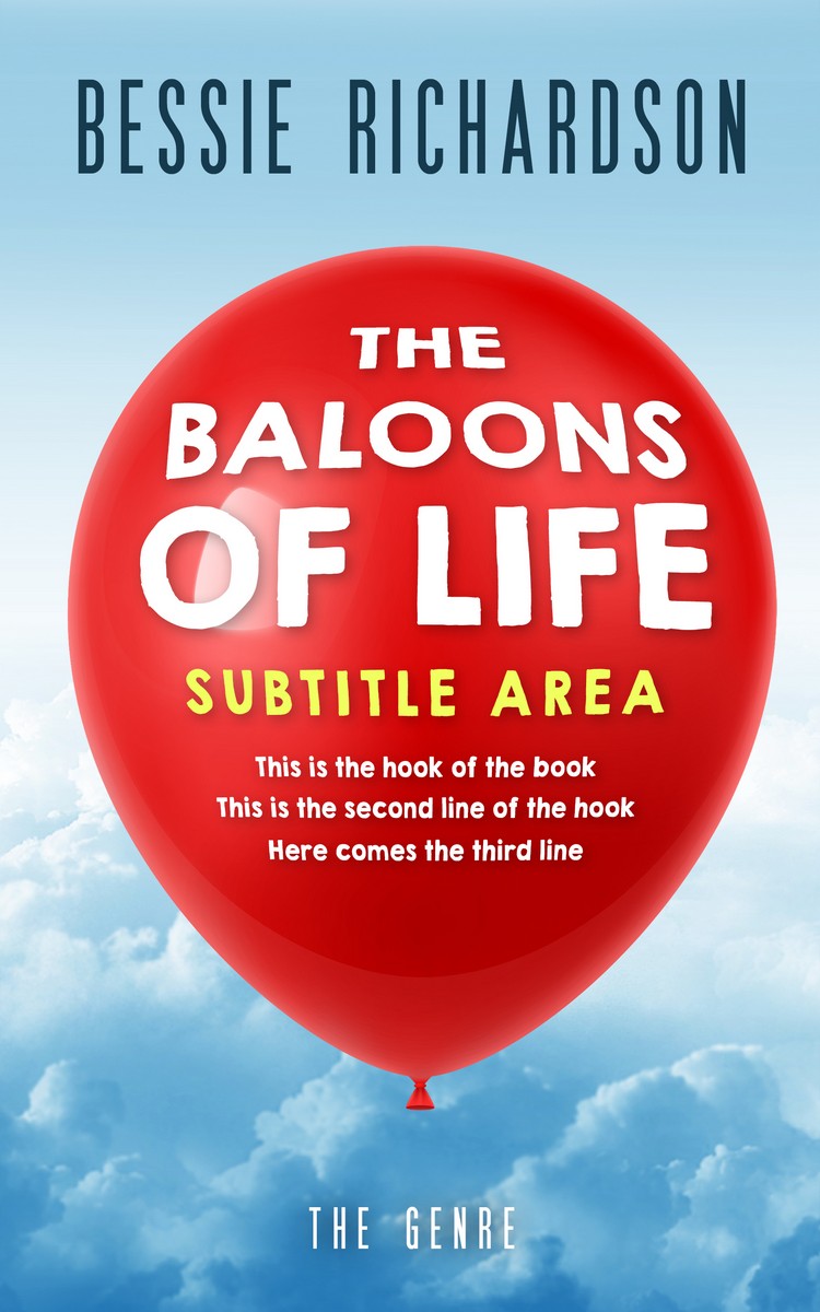 2D view of Premade Self-Improvement & Self-Help Book Cover - Cardinal