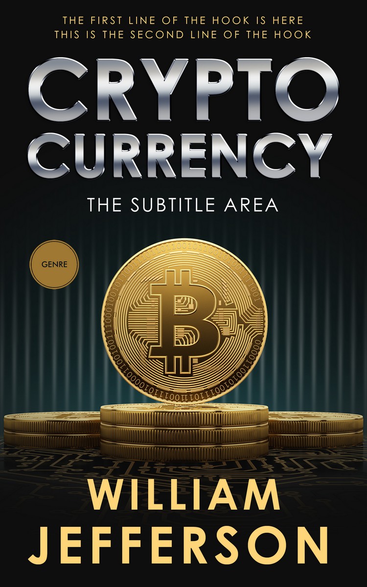 2D view of Premade Business Book Cover - Tan