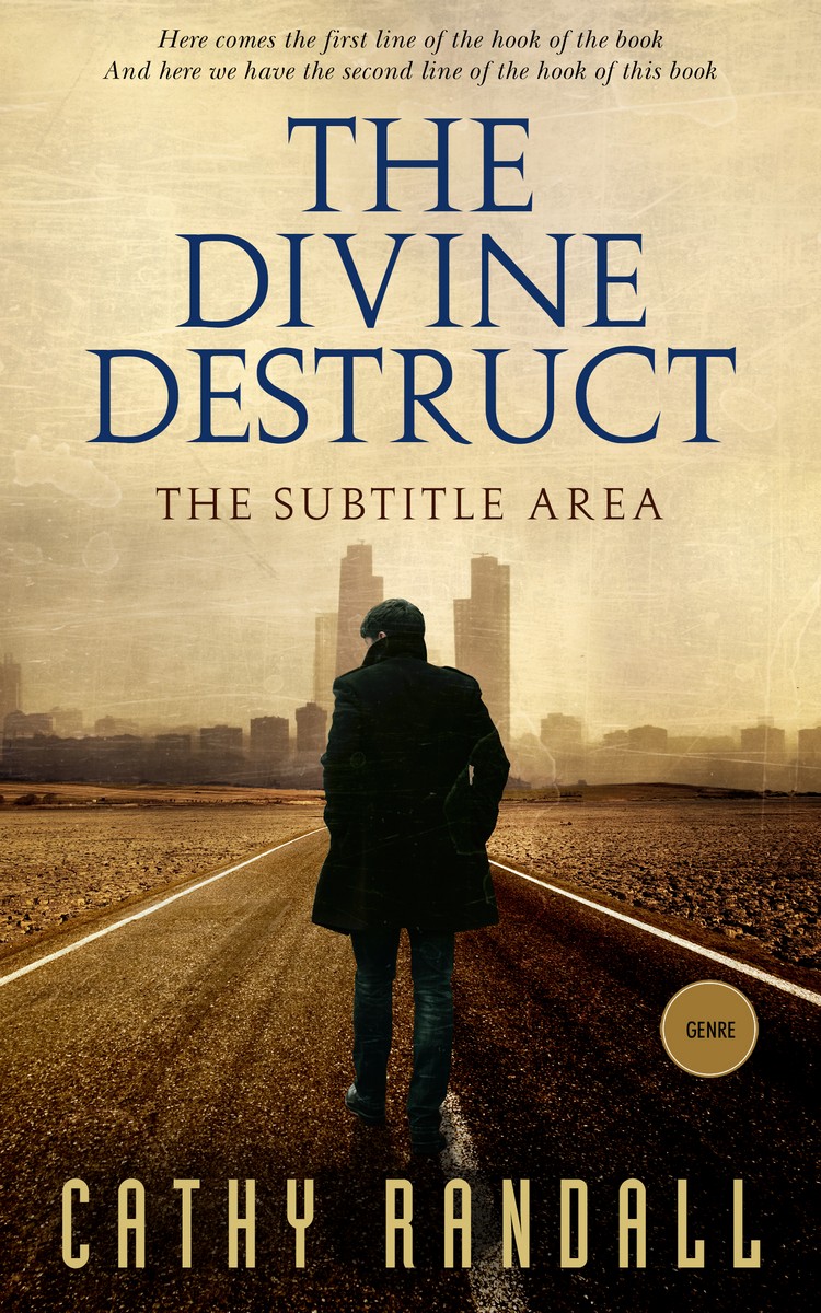 2D view of Premade Mystery & Thriller & Suspense Book Cover - Night Rider