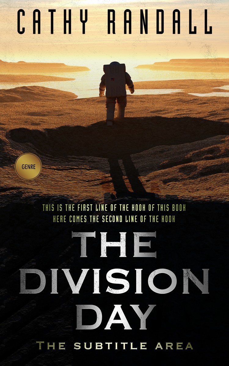 2D view of Premade Science Fiction Book Cover - Night Rider