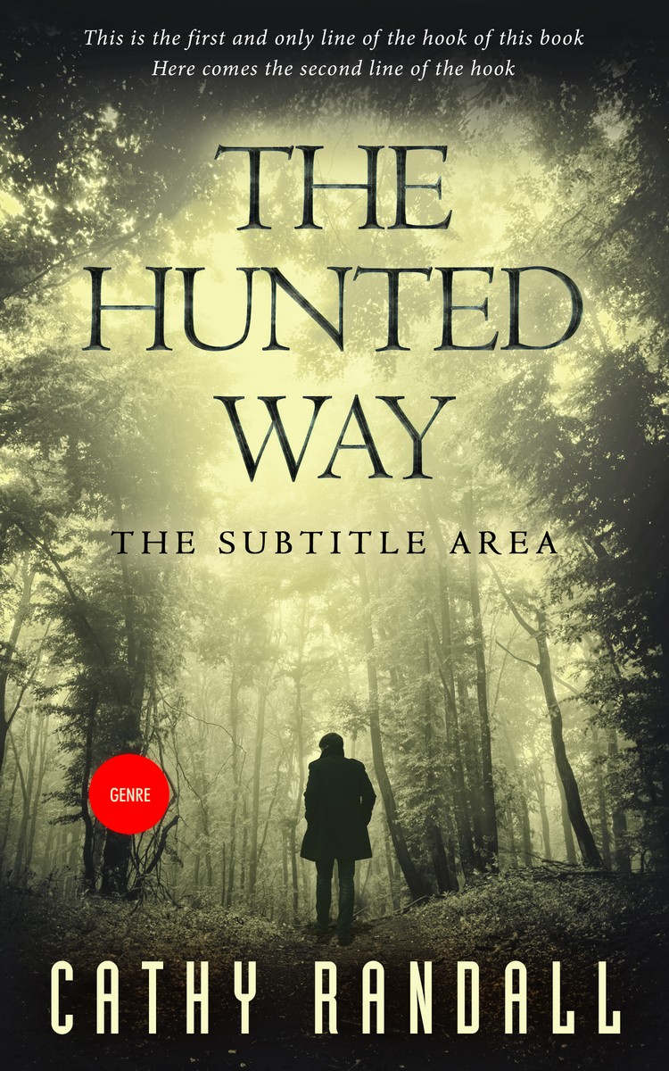 2D view of Premade Mystery & Thriller & Suspense Book Cover - Kelp