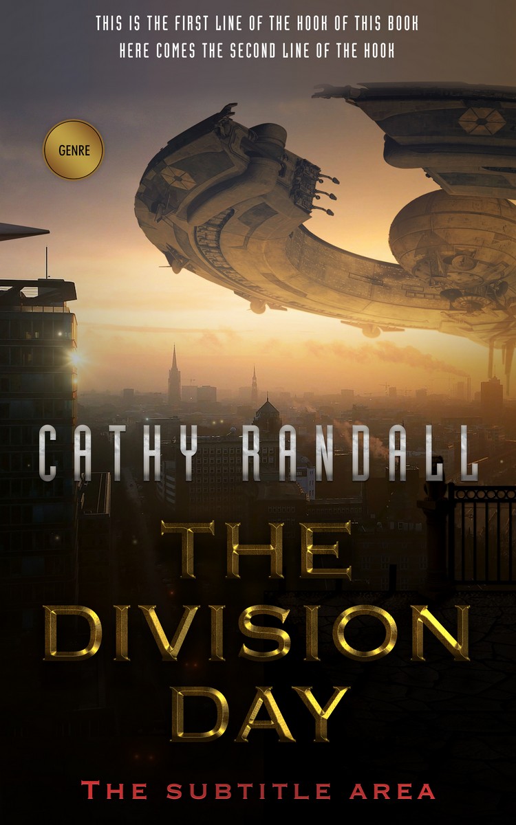 2D view of Premade Science Fiction Book Cover - Zeus