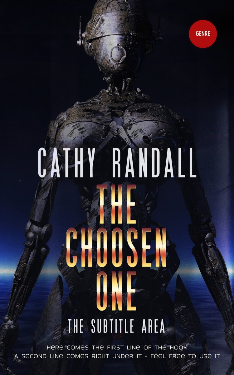 2D view of Premade Science Fiction Book Cover - Vulcan