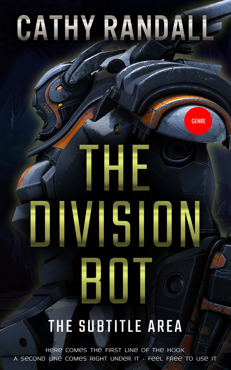 2D view of Premade Science Fiction Book Cover - Bunker