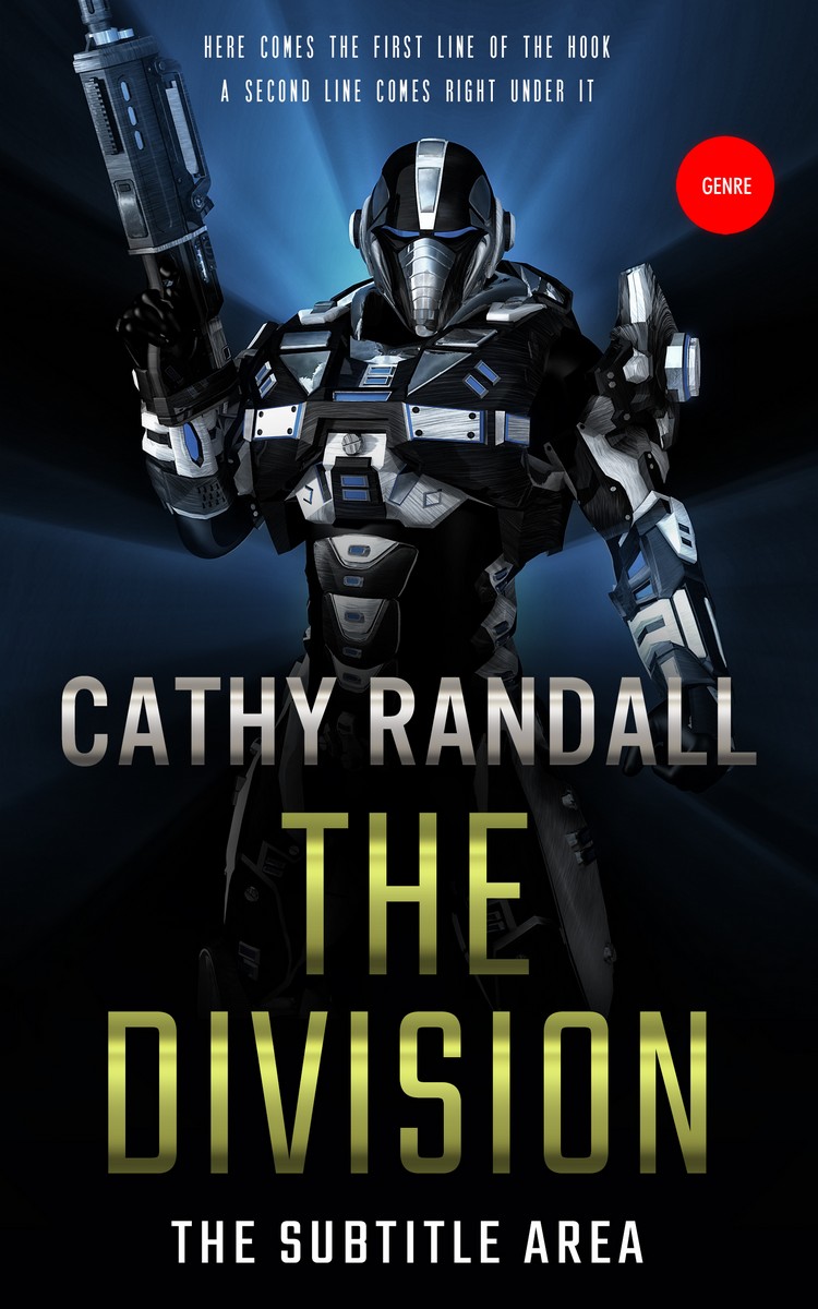 2D view of Premade Science Fiction Book Cover - Bunker