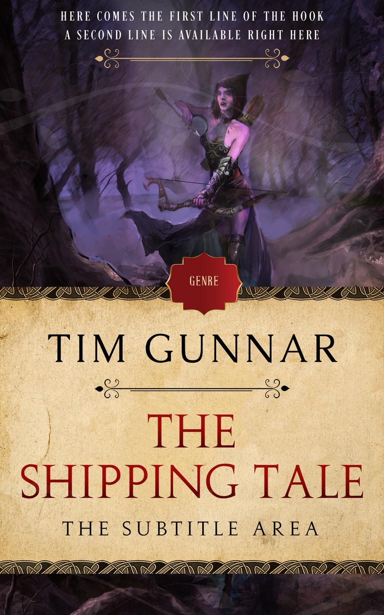 2D view of Premade Fantasy Book Cover - Zombie