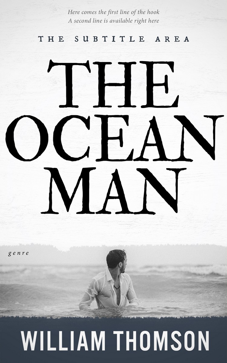 2D view of Premade Mystery & Thriller & Suspense Book Cover - Shark