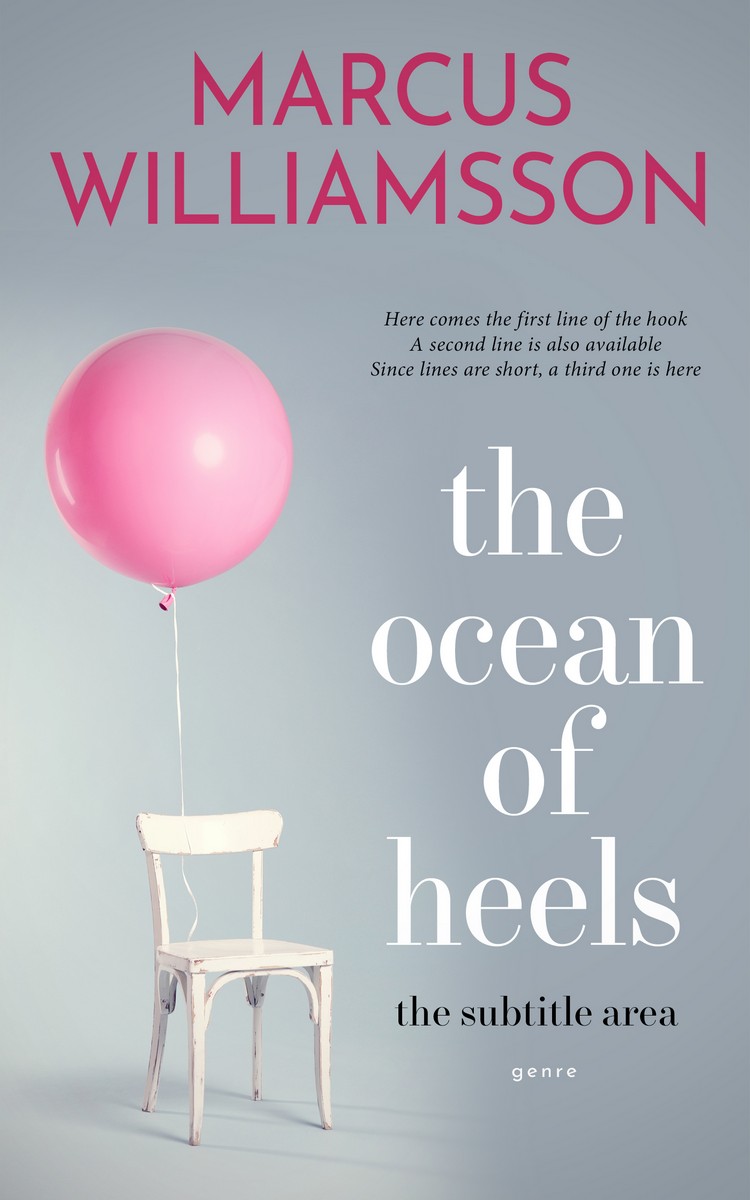 2D view of Premade Romance Book Cover - Hit Gray