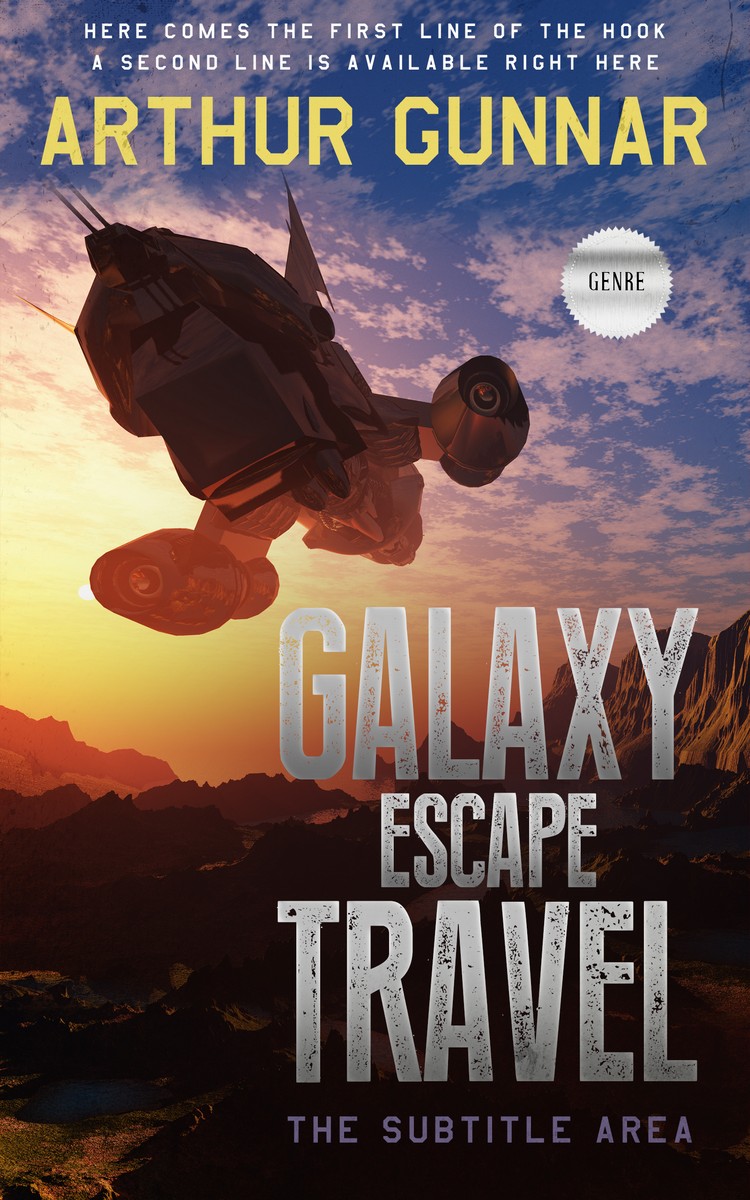 2D view of Premade Science Fiction Book Cover - Baltic Sea