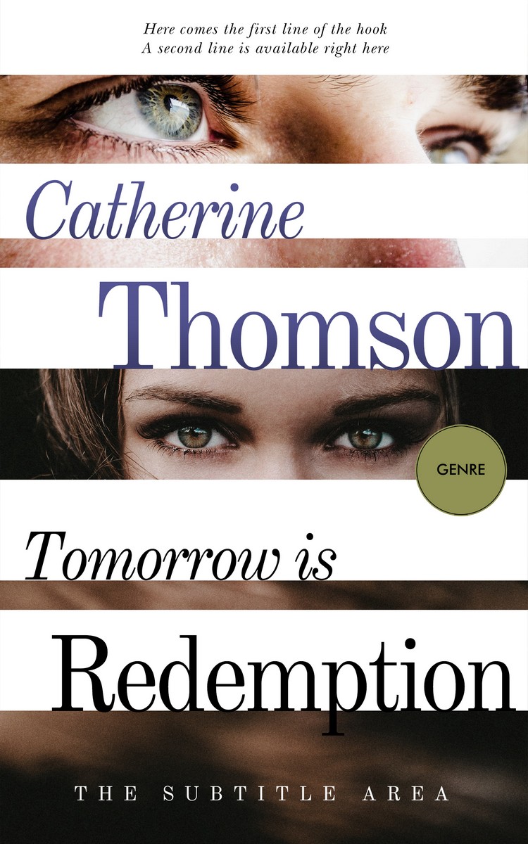 2D view of Premade Mystery & Thriller & Suspense Book Cover - Cocoa Brown