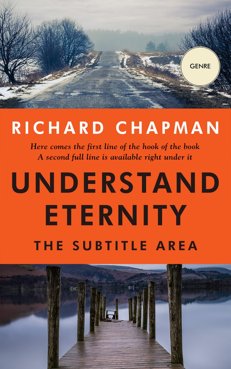 2D view of Premade Literary Fiction Book Cover - Charade