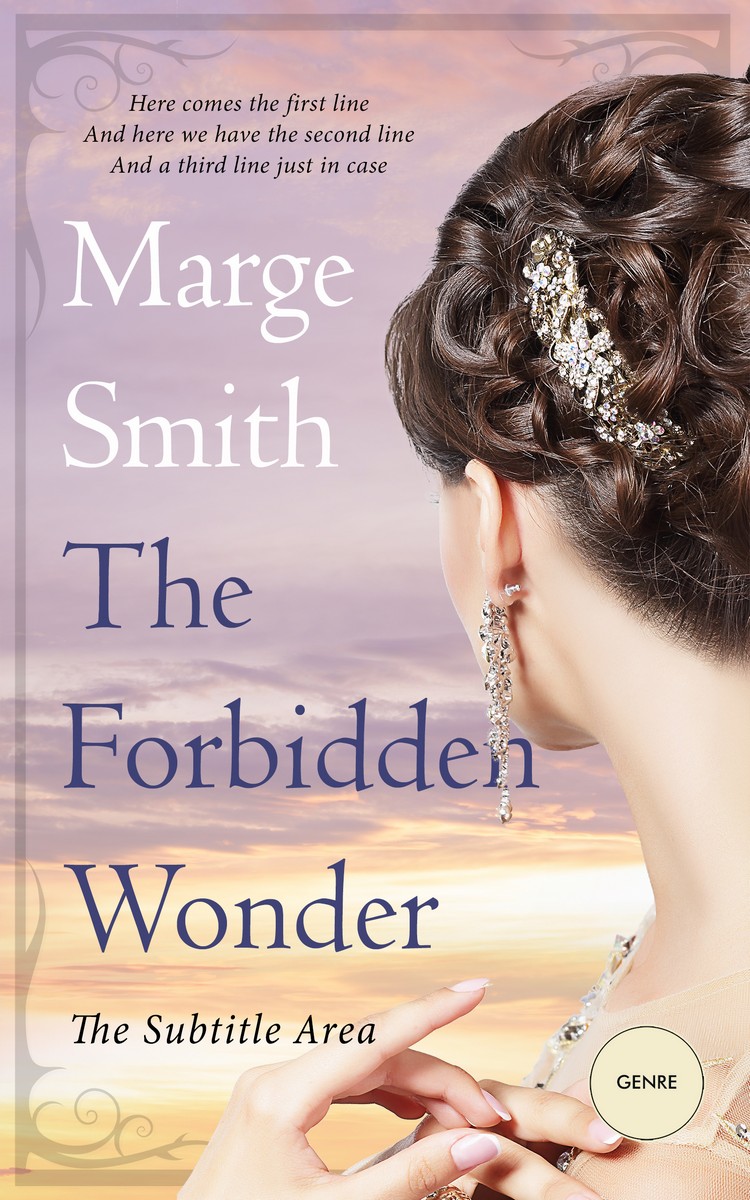 2D view of Premade Romance Book Cover - Wafer