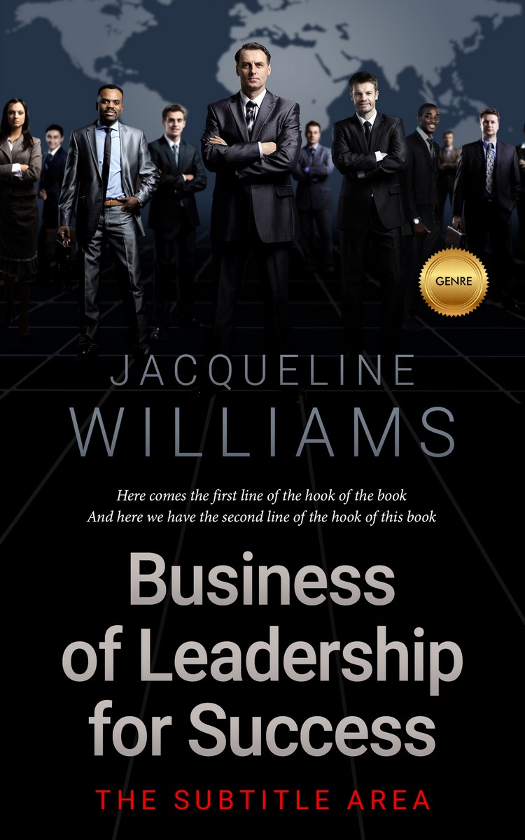 2D view of Premade Self-Improvement & Self-Help Book Cover - Woodsmoke