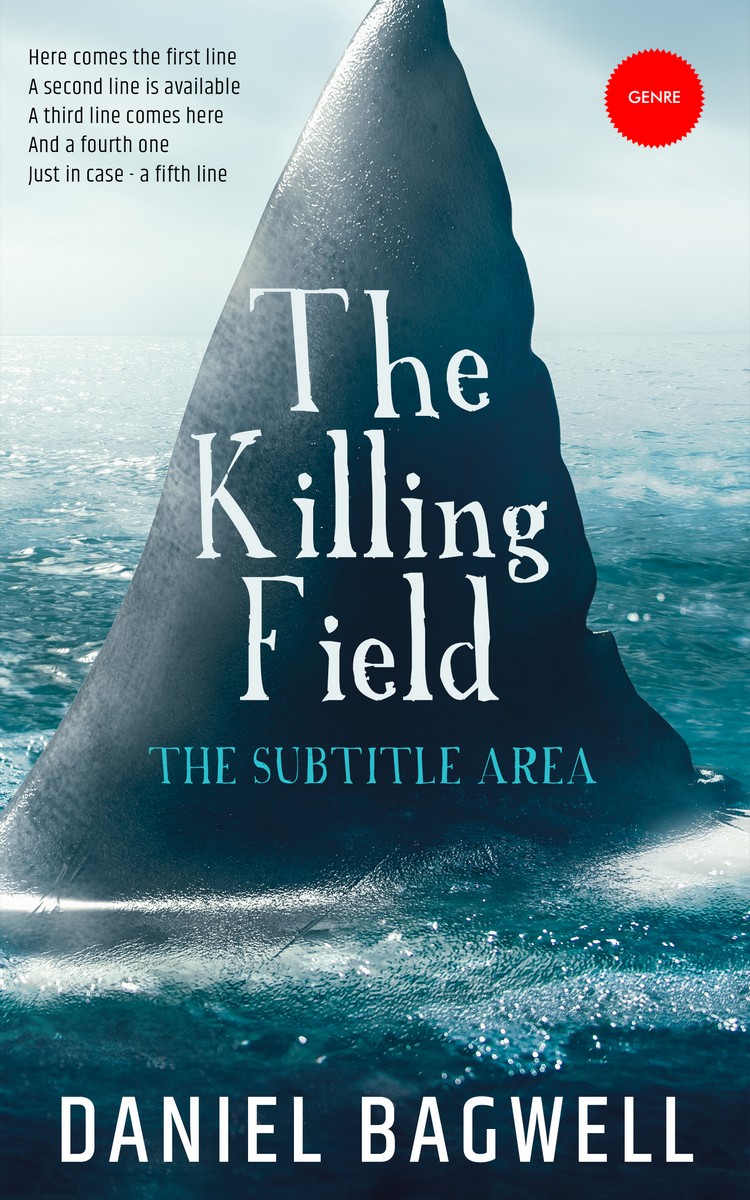 2D view of Premade Mystery & Thriller & Suspense Book Cover - Geyser