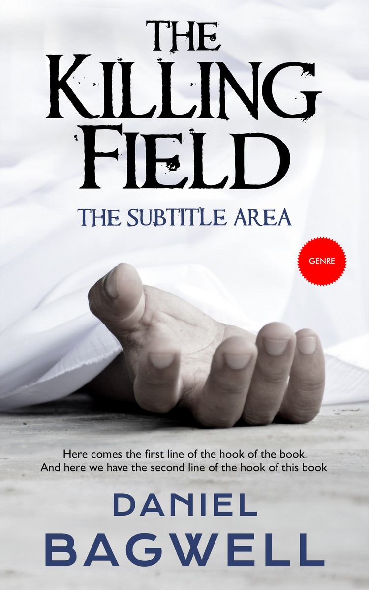 2D view of Premade Mystery & Thriller & Suspense Book Cover - Iron