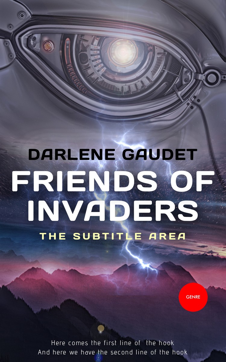 2D view of Premade Science Fiction Book Cover - Scarpa Flow