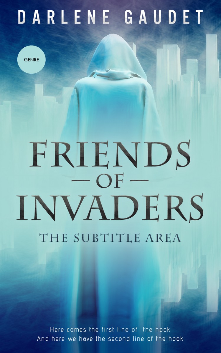 2D view of Premade Science Fiction Book Cover - Sinbad