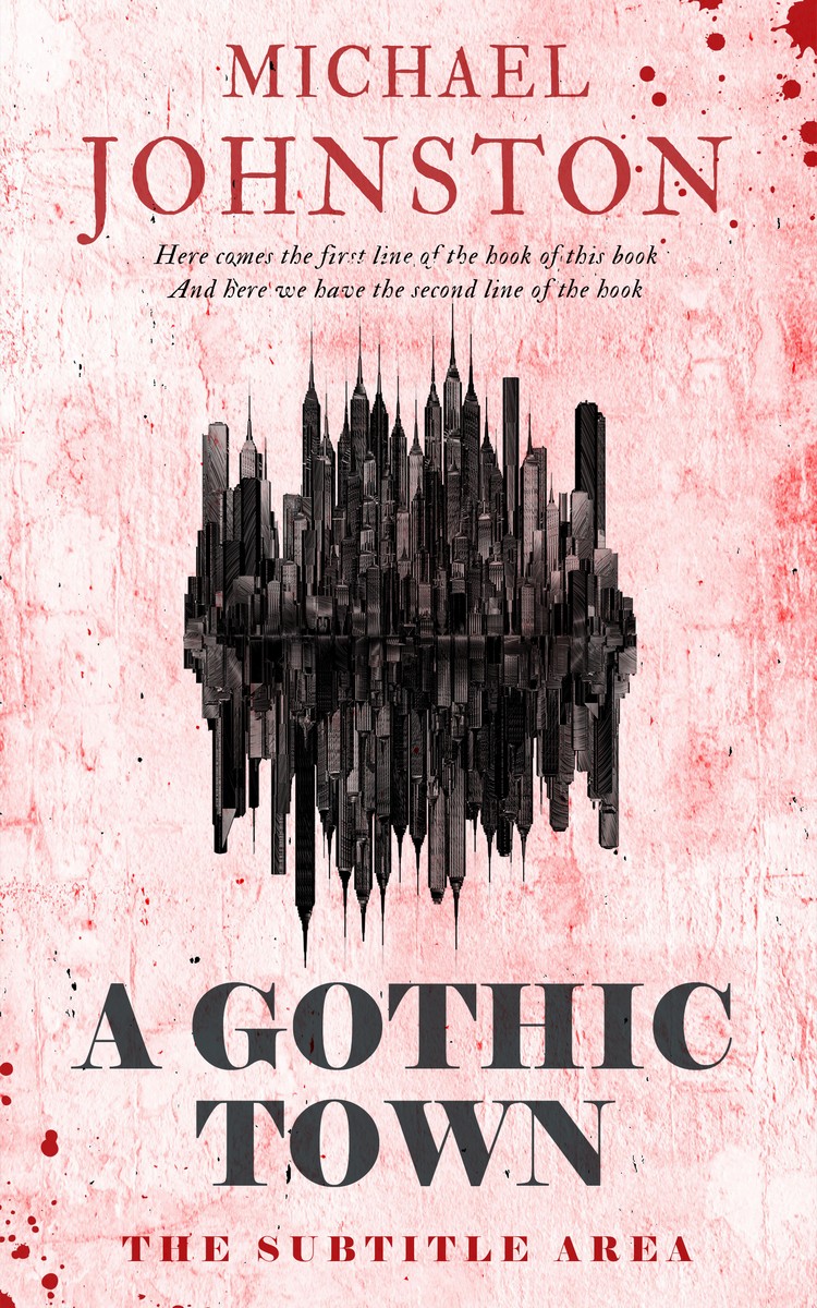 2D view of Premade Mystery & Thriller & Suspense Book Cover - Mine Shaft