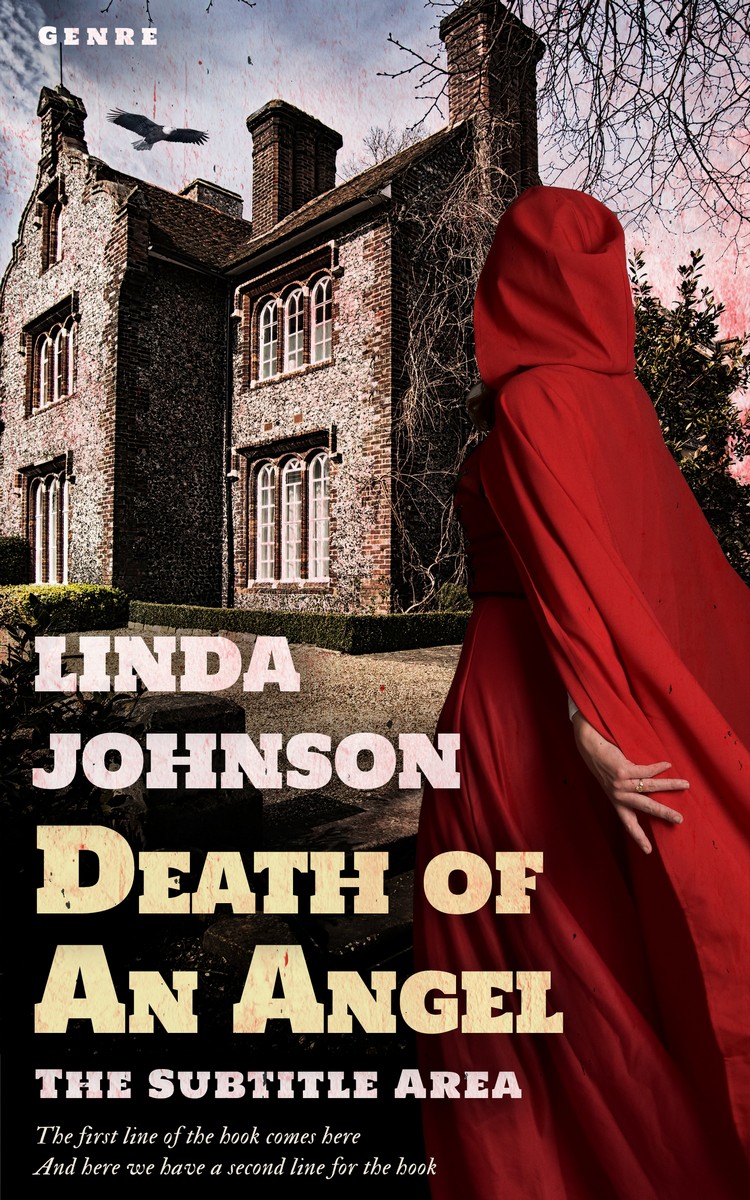 2D view of Premade Fantasy Book Cover - Cavern Pink