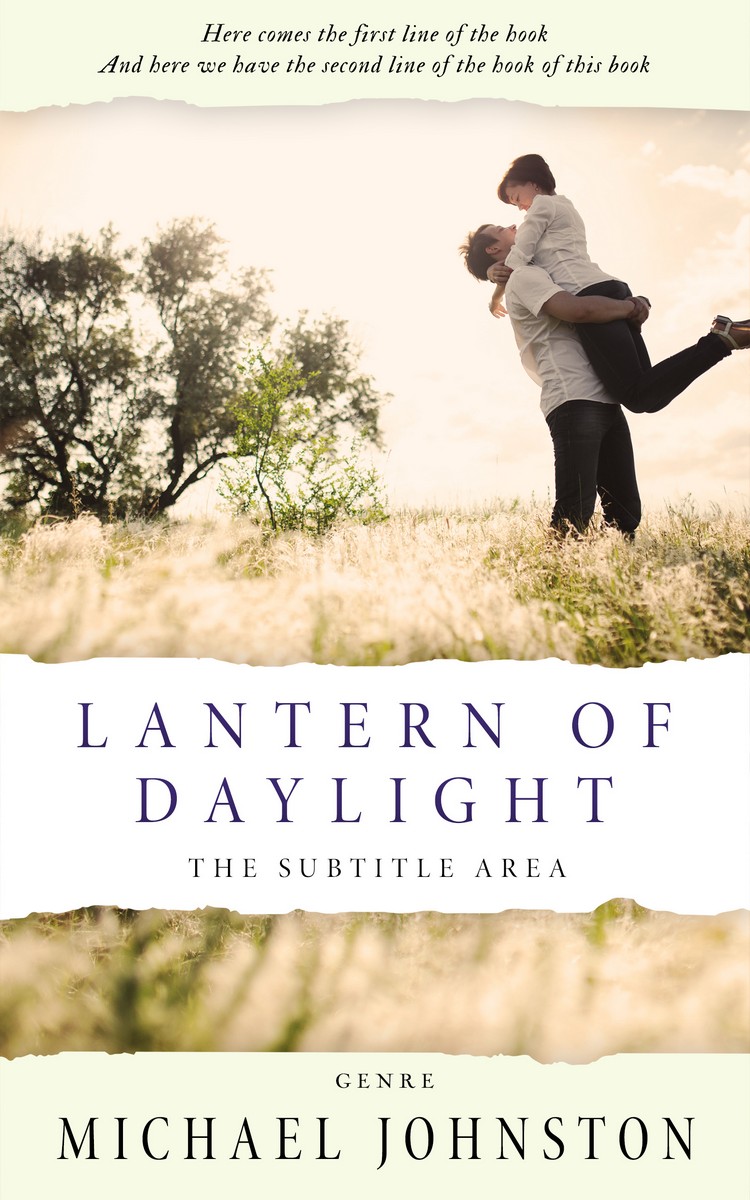 2D view of Premade Romance Book Cover - Janna