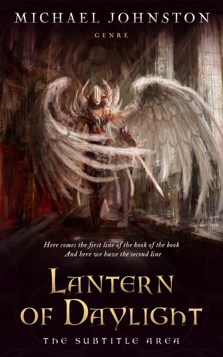 2D view of Premade Historical Book Cover - Night Rider