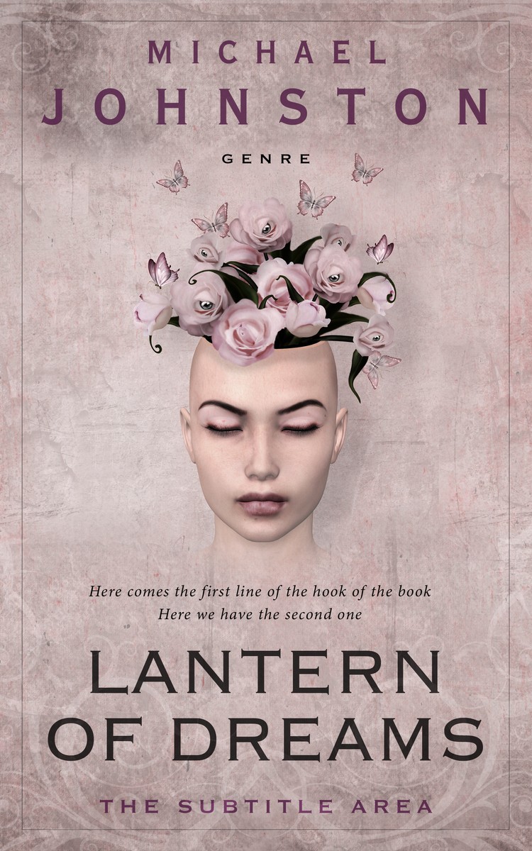 2D view of Premade Surreal Book Cover - Cold Turkey