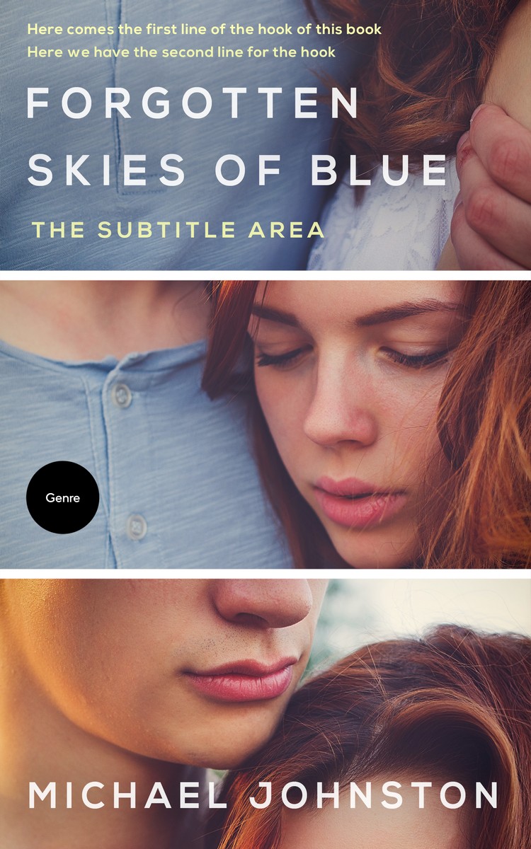 2D view of Premade Romance Book Cover - Spicy Pink