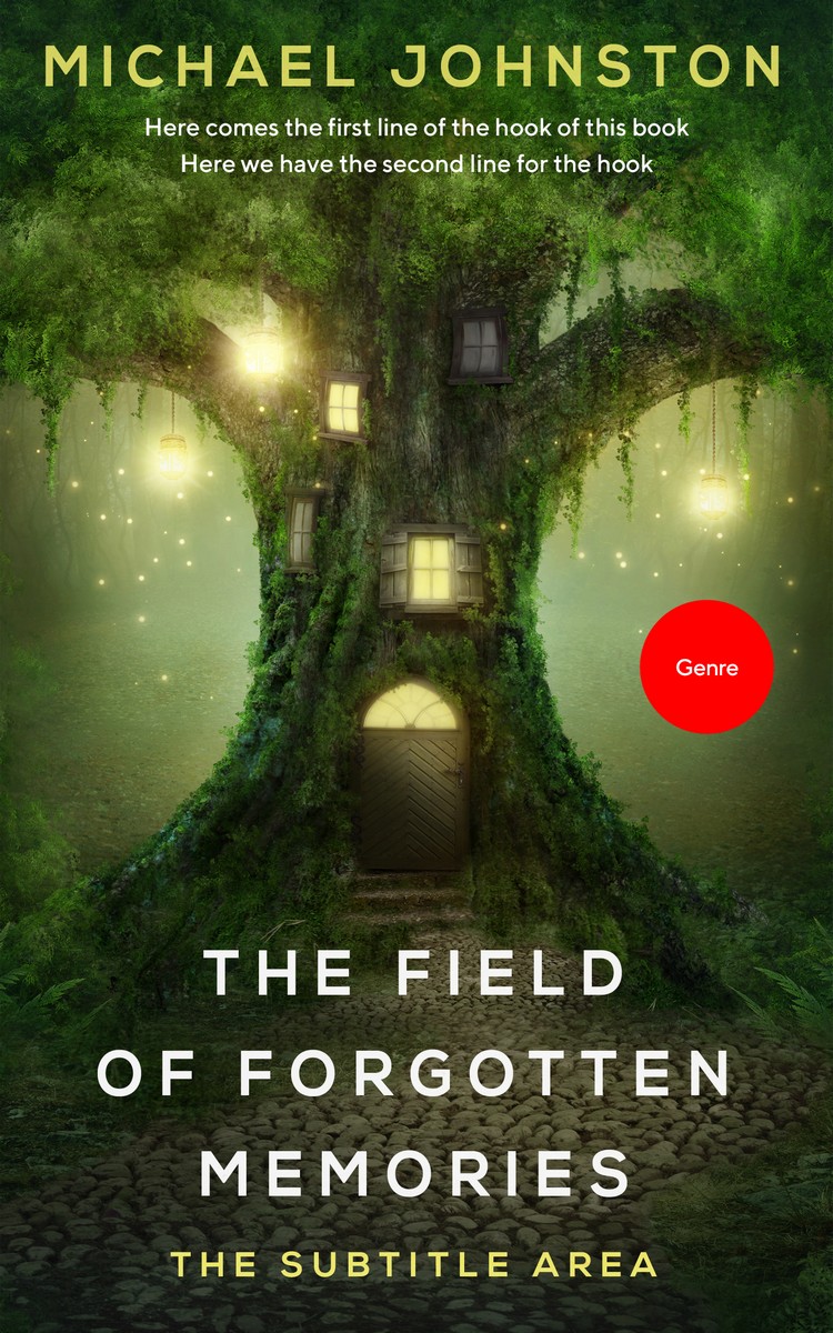 2D view of Premade Fantasy Book Cover - Mallard