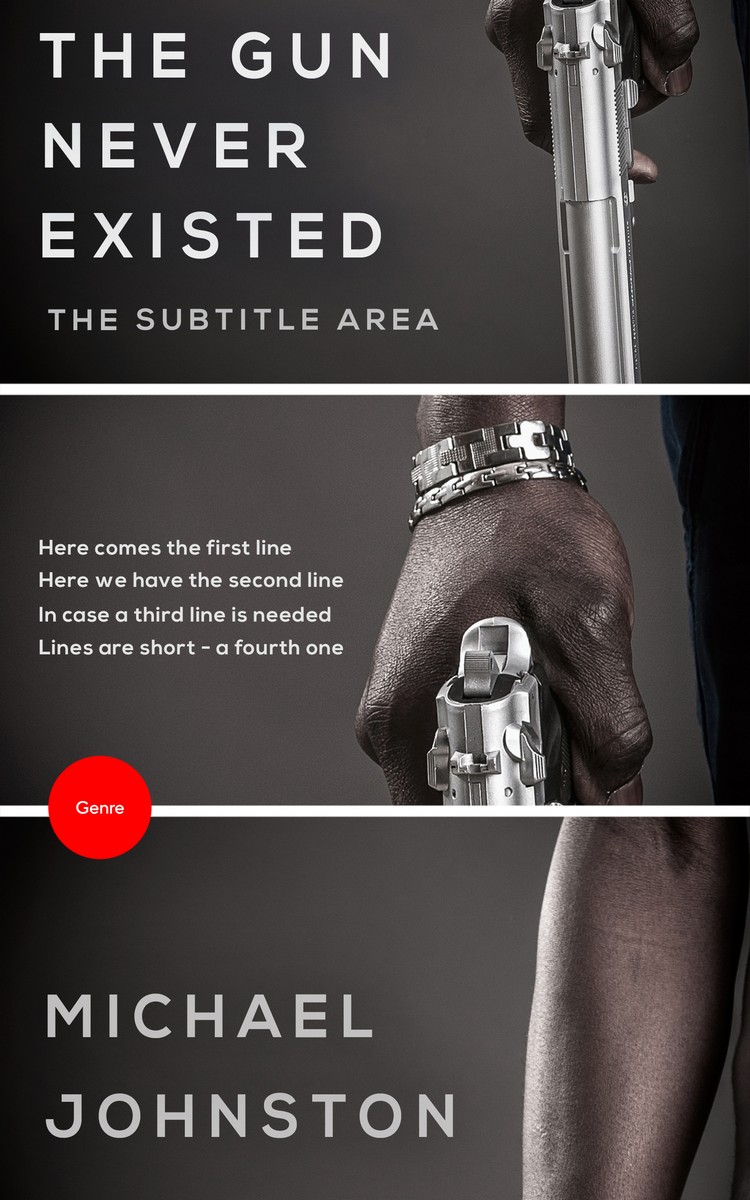 2D view of Premade Mystery & Thriller & Suspense Book Cover - Mine Shaft