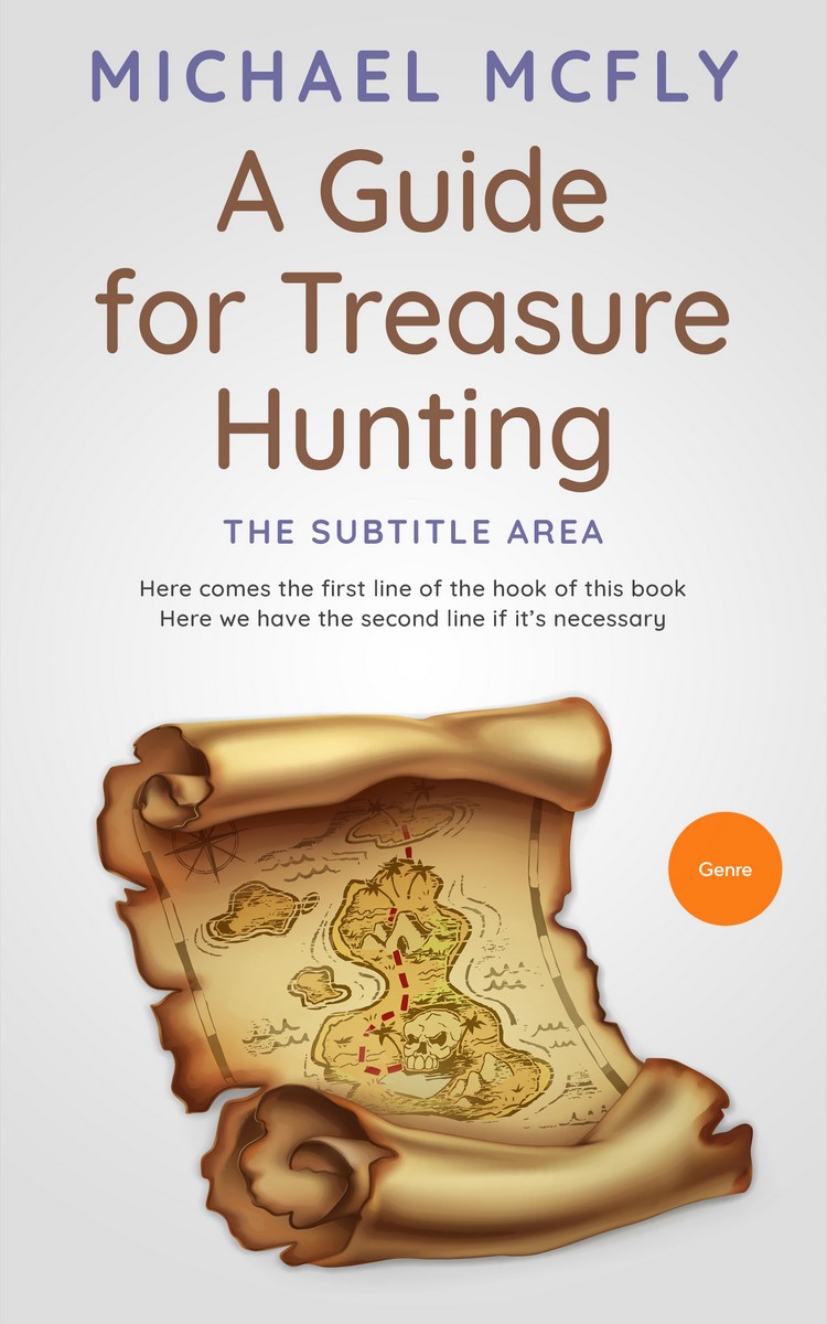 2D view of Premade Action & Adventure Book Cover - Westar