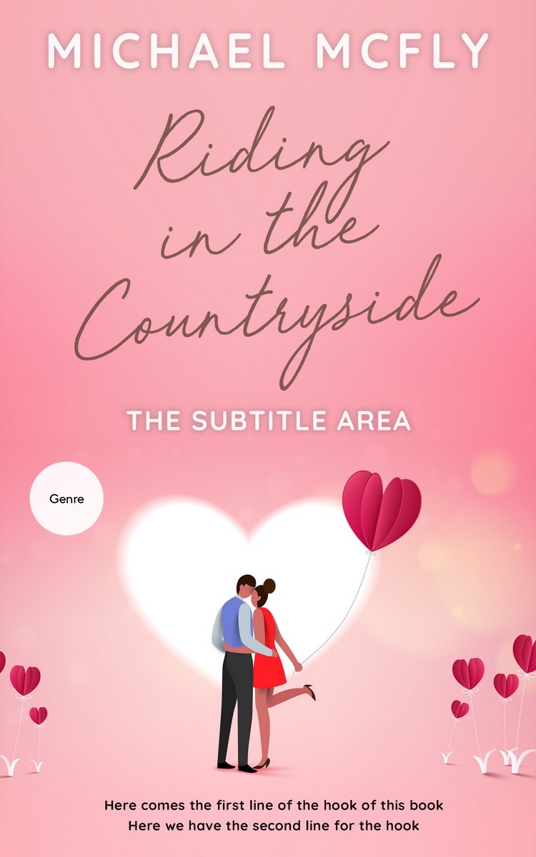 2D view of Premade Romance Book Cover - Illusion