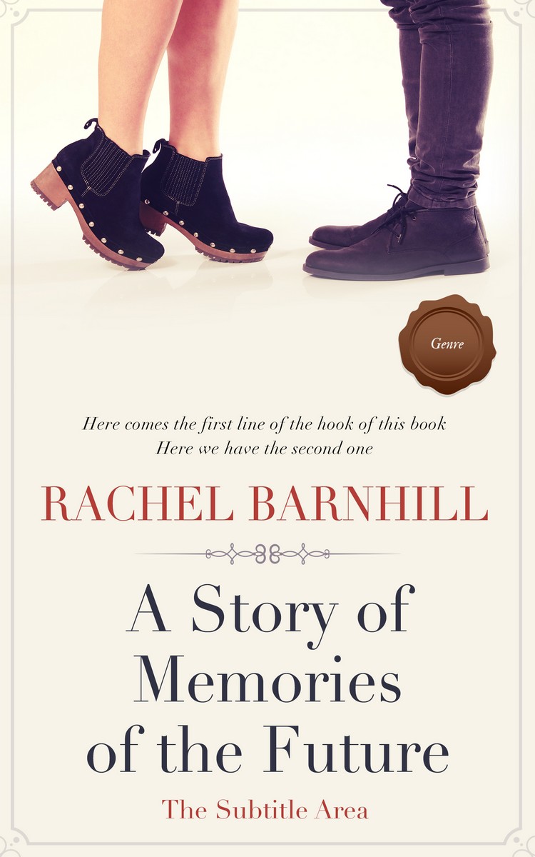 2D view of Premade Romance Book Cover - Spring Wood