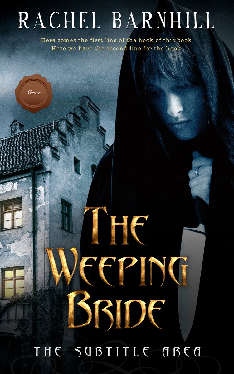 2D view of Premade Mystery & Thriller & Suspense Book Cover - Bunker