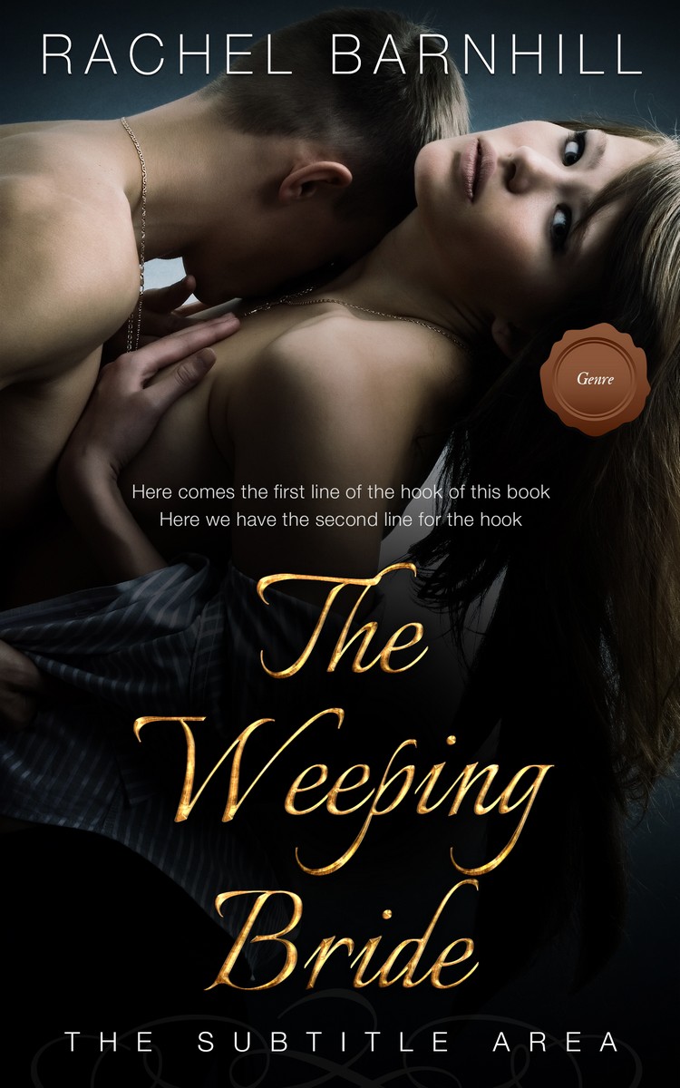 2D view of Premade Erotica Book Cover - Cod Gray