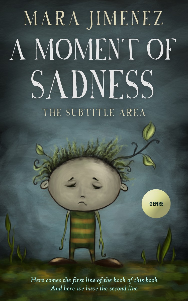 2D view of Premade Children's Book Cover - Cape Cod