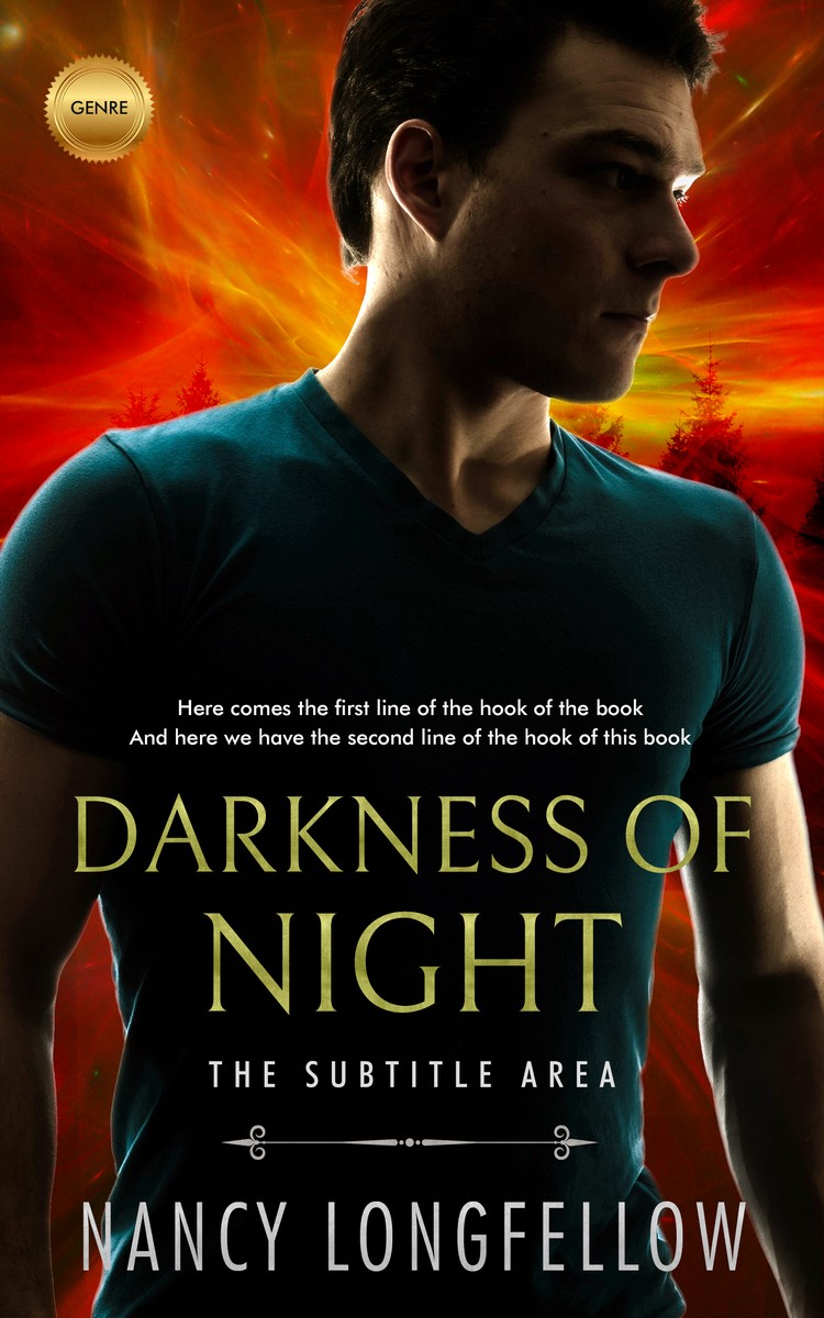 2D view of Premade Mystery & Thriller & Suspense Book Cover - Tuscany