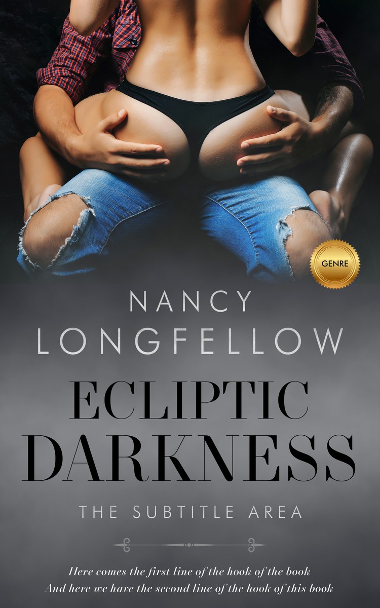 2D view of Premade Erotica Book Cover - Abbey