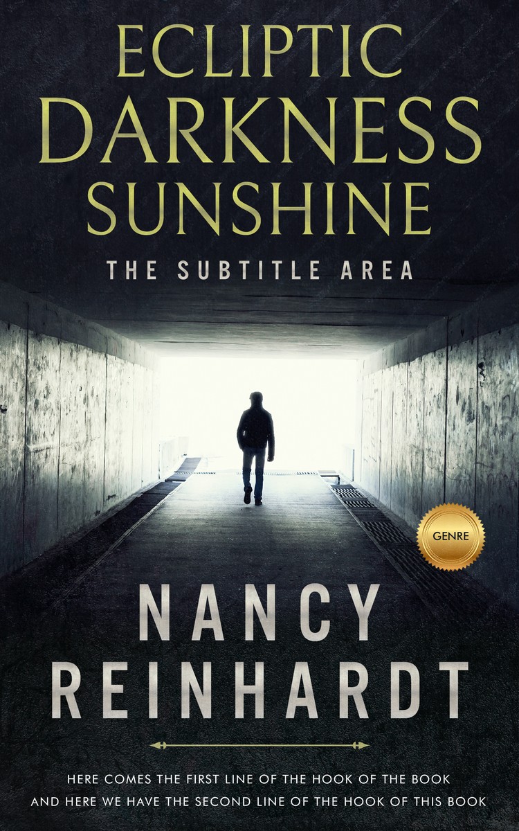 2D view of Premade Mystery & Thriller & Suspense Book Cover - Moon Mist