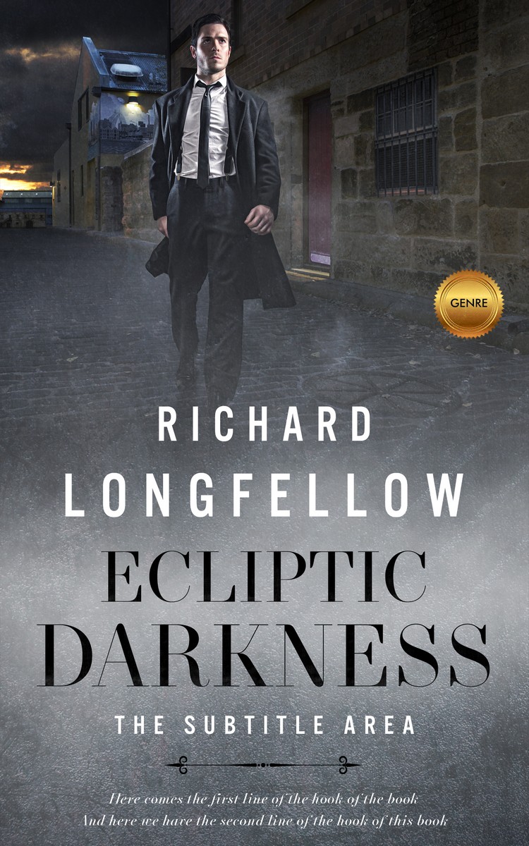 2D view of Premade Mystery & Thriller & Suspense Book Cover - Abbey