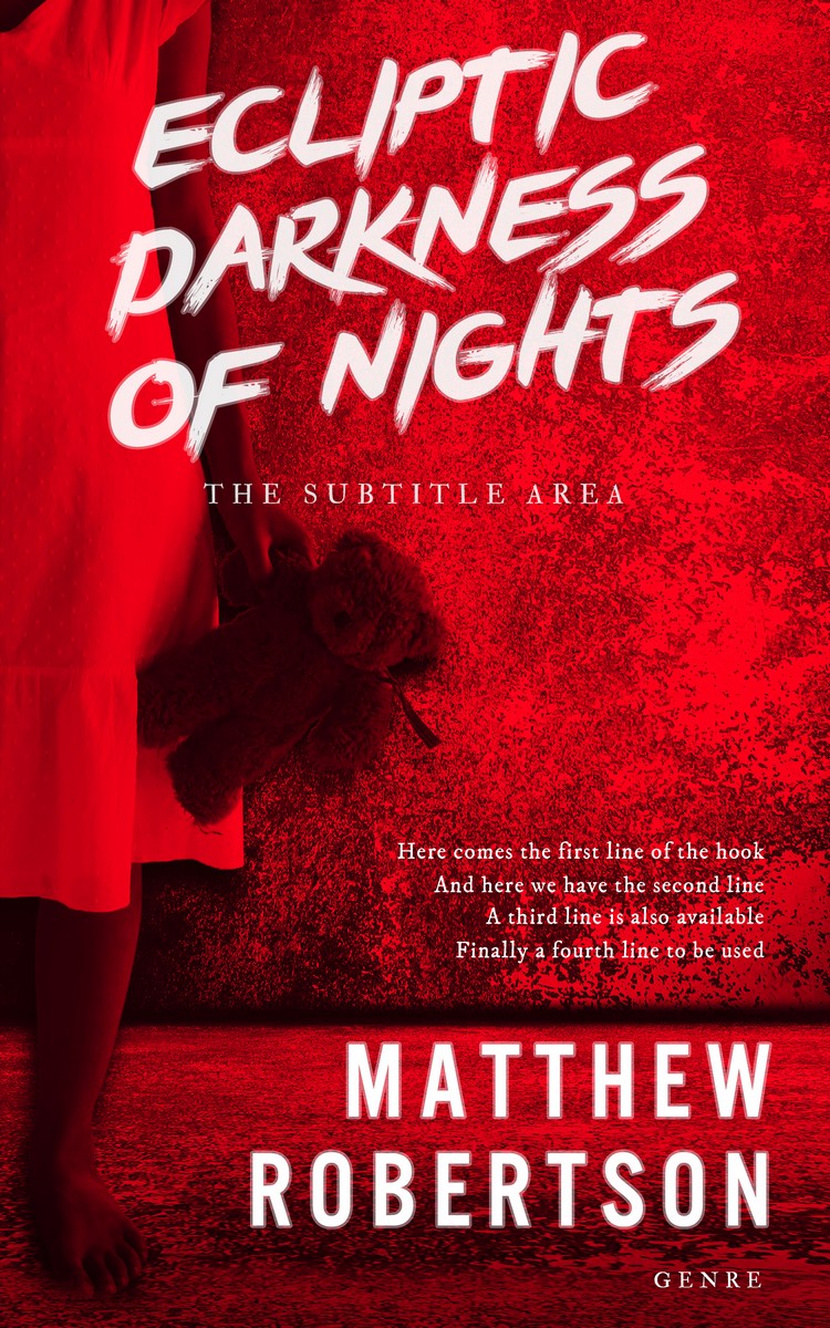 2D view of Premade Mystery & Thriller & Suspense Book Cover - Monza