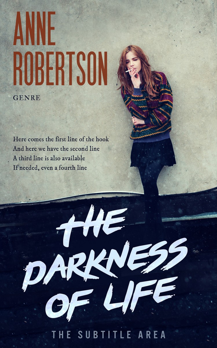 2D view of Premade Teen & Young Adult Book Cover - Green Spring