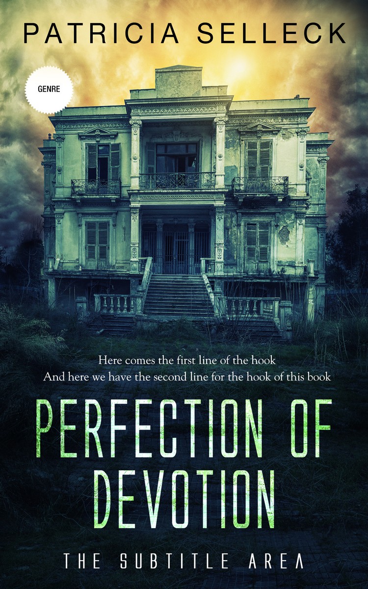 2D view of Premade Mystery & Thriller & Suspense Book Cover - Winter Hazel