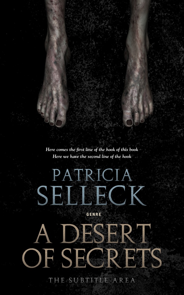 2D view of Premade Horror Book Cover - Cod Gray