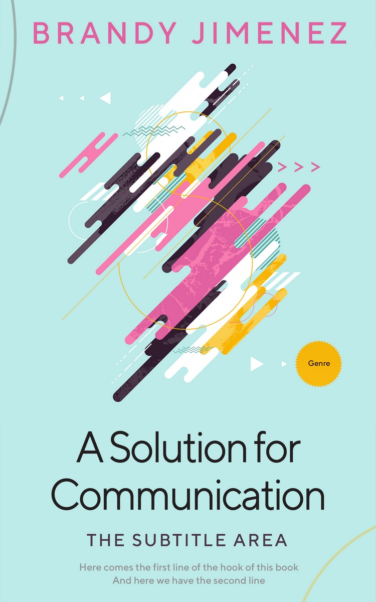 2D view of Premade Science Fiction Book Cover - Jagged Ice