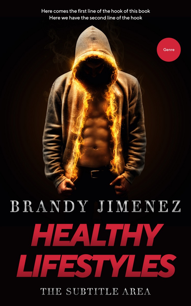 2D view of Premade Action & Adventure Book Cover - Crail