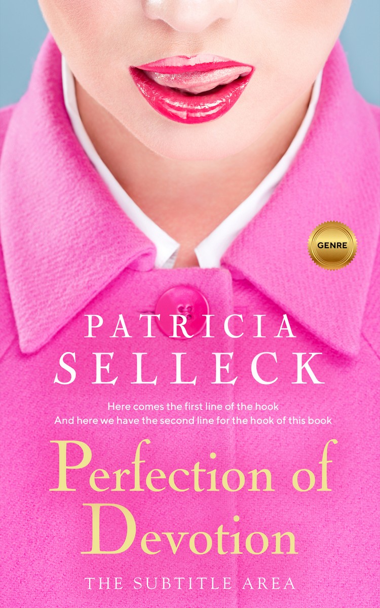 2D view of Premade Health & Mind & Body Book Cover - Persian Pink