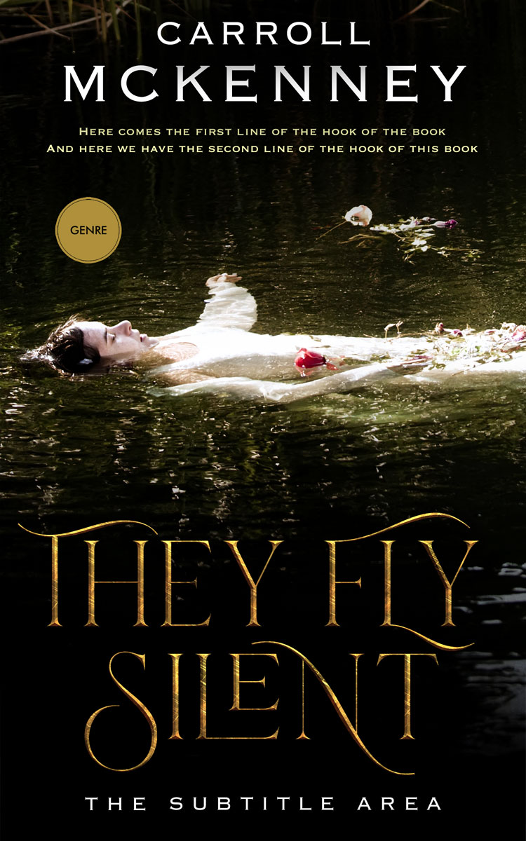 2D view of Premade Mystery & Thriller & Suspense Book Cover - Marshland