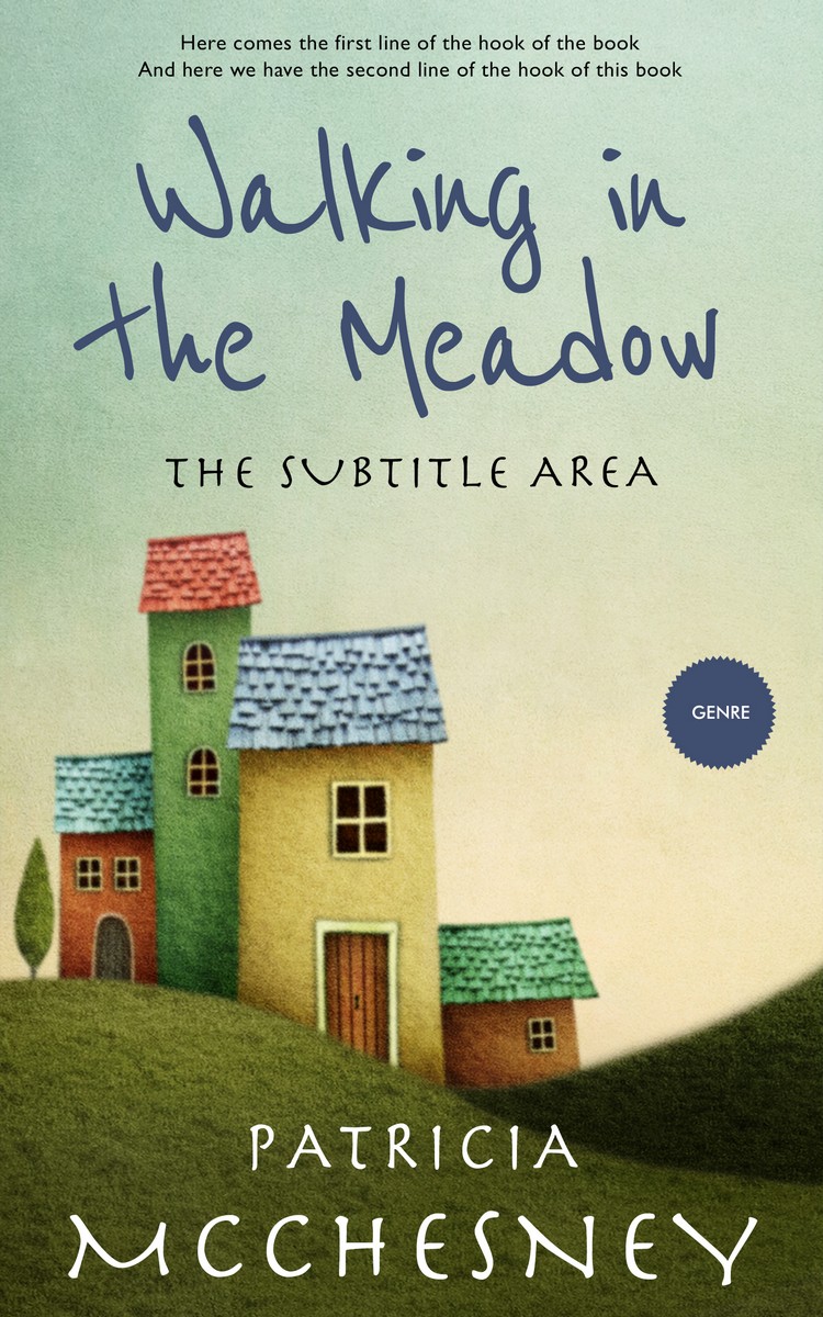 2D view of Premade Fantasy Book Cover - Green Mist