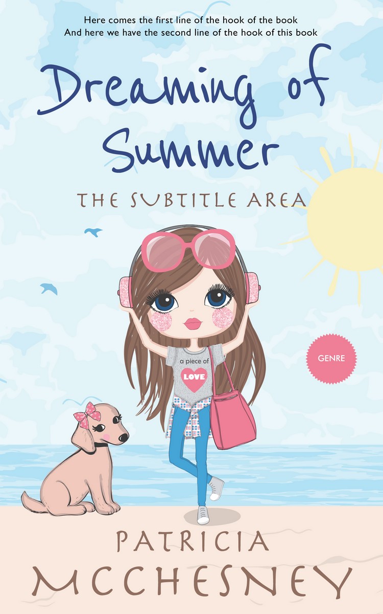 2D view of Premade Chick Lit Book Cover - Athens Gray